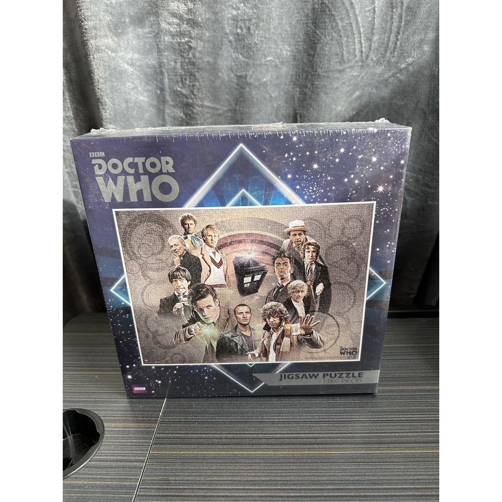 Doctor Who Sealed Vintage Lot Of 2 1000 Piece‎ Puzzles — VERY RARE- BRAND NEW